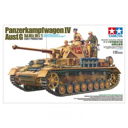 Maquette Char Panzer Iv Ausf.G - 1/35 - Tamiya 35378-Tamiya