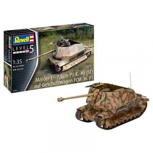 Maquettes  Marder I On Fcm 36 Base-Revell