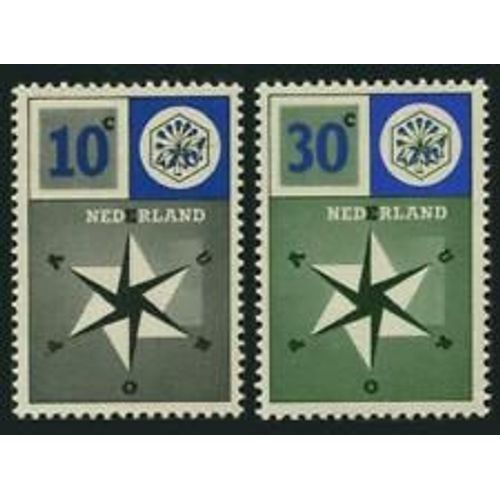 Pays-Bas Europa Cept 1957 Neufs** Luxe