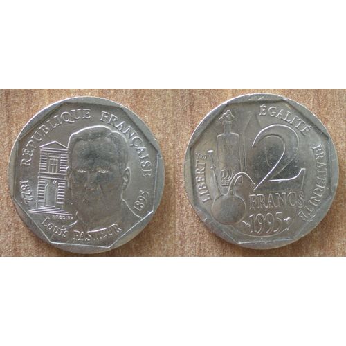 France 2 Francs 1995 Louis Pasteur Franc Piece