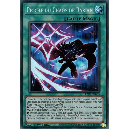 Pioche Du Chaos De Barian - Led-Fr005 - Super Rare- Yugioh
