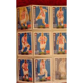 Lot De 5 Cartes Olympiacos Match Attax Champions League 