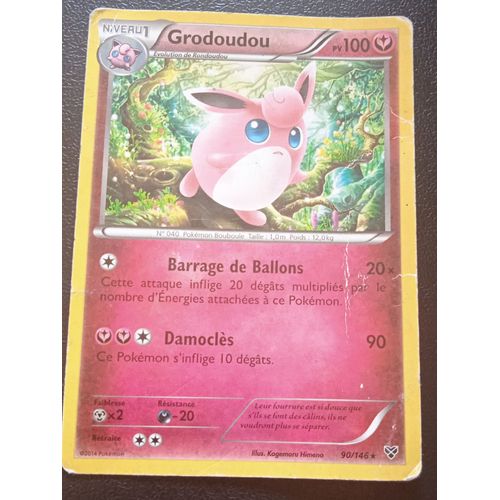 Carte Pokémon Grodoudou À Vendre