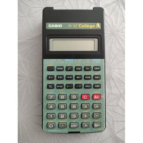 Calculatrice Casio fx-92 collège III - Calculatrices