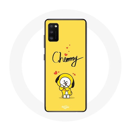 Coque Pour Samsung Galaxy A41 Bts Bangtan Garçons Bt21 Chimmy Jimin Fond Jaune