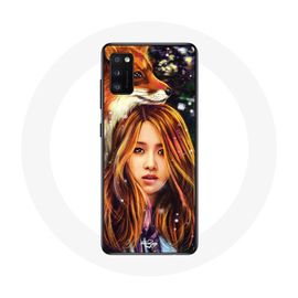 Coque Pour Samsung Galaxy A41 Blackpink Rosé Poster Fanart