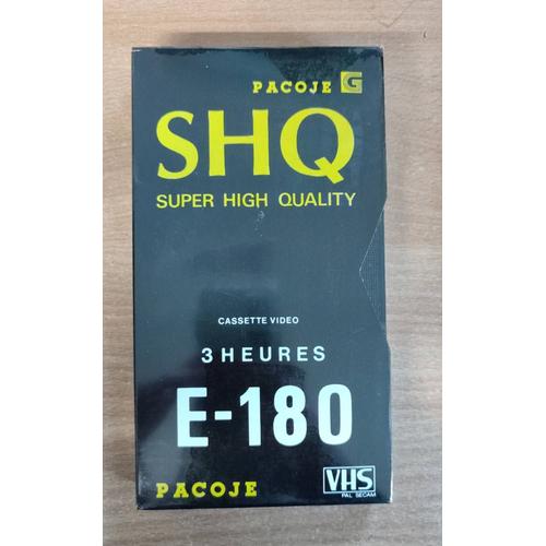 VHS Pacoje 3 Heures 180 SHQ Super High Quality