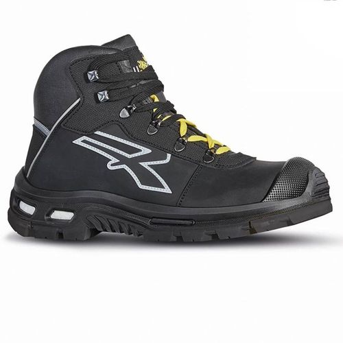 Uspower Chaussure De Sécurité Haute Ultra Résistante Silver Environnements Exigeants S3 Src Ci Esd