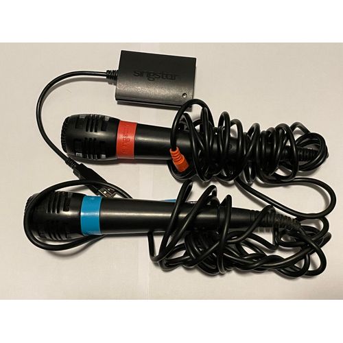 2 Micros Singstar Pour Ps2
