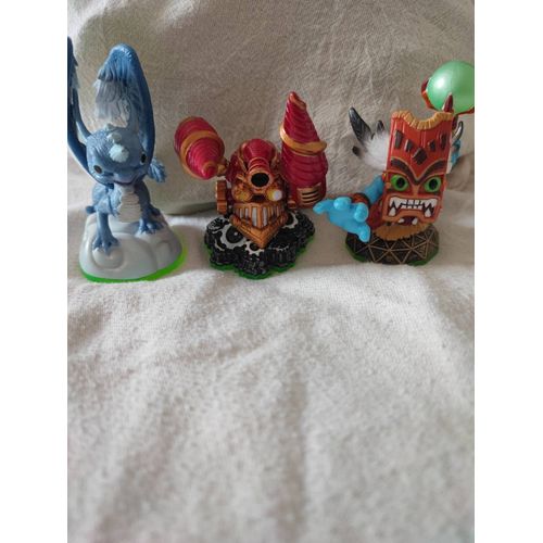 Pack Spyros Adventure Skylanders Double Trouble, Whirlwind Et Drill Sergeant