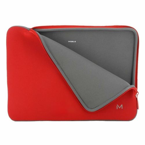 Mobilis Skin - Housse d'ordinateur portable - 12.5" - 14" - rouge, gris