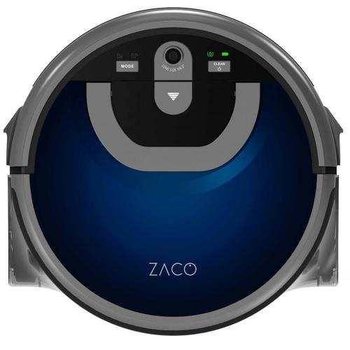 ZACO Robot Aspirateur Laveur 4 en 1 réservoir 0.9L Noir