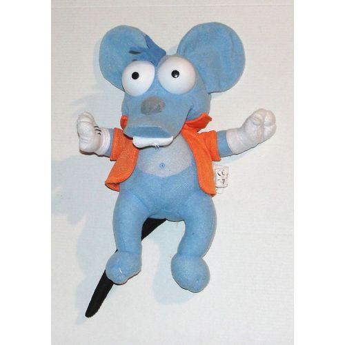 Peluche Les Simpsons La Souris Itchy Fox - Doudou Souris Simpson 27 Cm