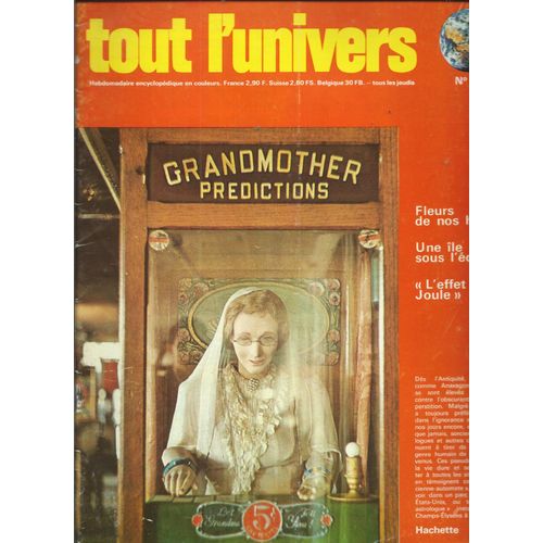 Tout L'univers 1974, Burne Hogarth, Rites Étranges Et Superstitions, Histoire De L'iran, L'ampoule Électrique, L'espadon Escrimeur Des Mers Chaudes, Fleurs De Nos Haies, Une Île Sous L'equateur N° 130