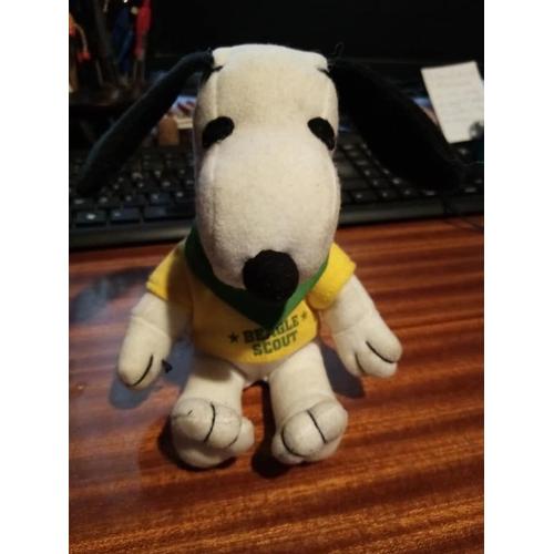 Peluche Snoopy Doudou Assis 14 Cm Scout