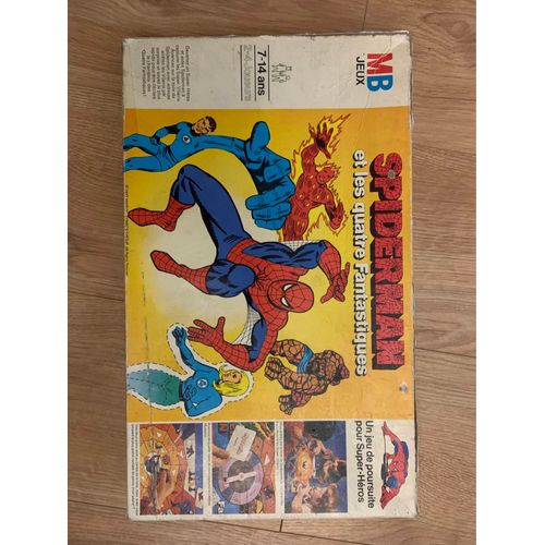 Jeu Spiderman Et Les Quatre 4 Fantastiques, 1977 Marvel Comics, Mb