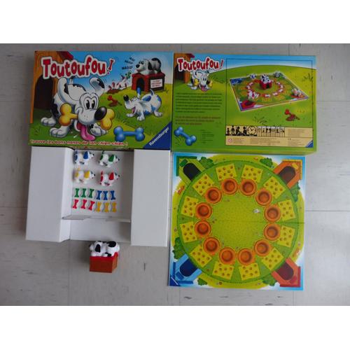 Jeu De Société Toutoufou ! Trouve Les Bons Nonos De Ton Chien-Chien ! Ravensburger - 2004