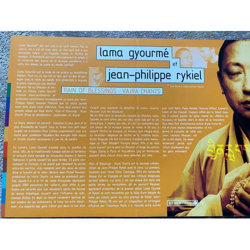 Tract Cartonné Lama Gyourmé Et Jean-Philippe Rykiel