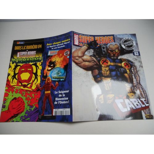 Fascicule Marvel Super Heroes : La Collection Officielle N°63 Cable