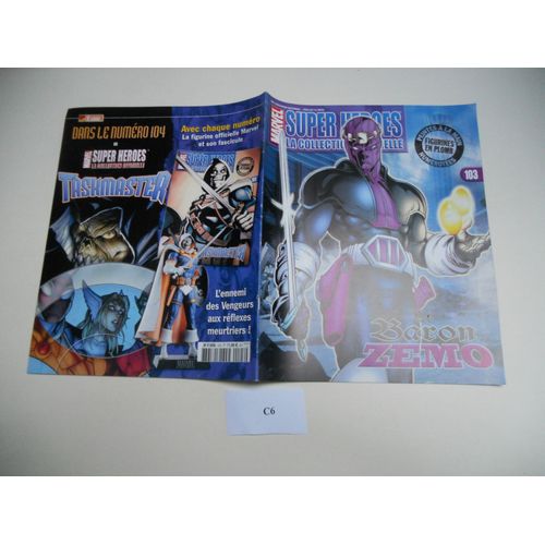 Marvel Super Heroes La Collection Officielle N° 103 Le Baron Zemo C6