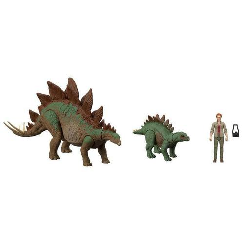 Jurassic World - Dr Sarah Et Les Stegosaurus