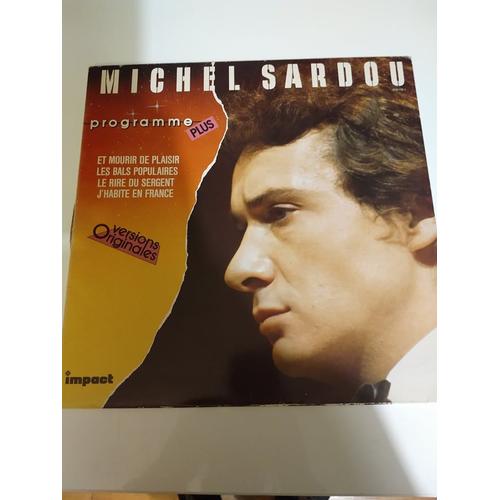 Michel Sardou Programme Plus