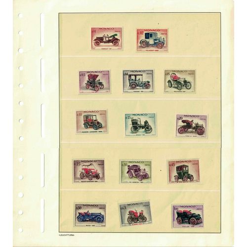 Monaco 1961 Rétrospective Automobile N° 557 À 570 Neuf ** Henri Malartre