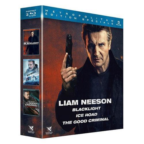 3 Films Avec Liam Neeson : Blacklight + Ice Road + The Good Criminal - Blu-Ray