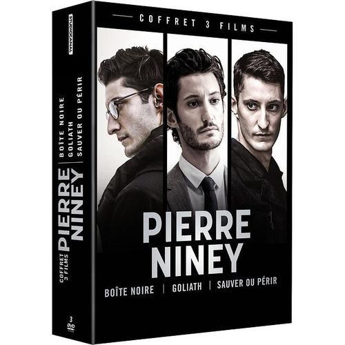 Pierre Niney - Coffret 3 Films : Boîte Noire + Goliath + Sauver Ou Périr - Pack