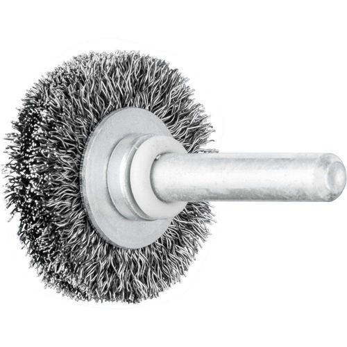 Brosse plate non torsadée sur tige en acier ST - par 10 - 30x9 PFERD
