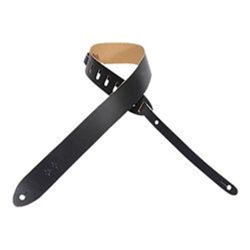Levy's M12-Blk - Sangle 5 Cm, Cuir Standard - Black