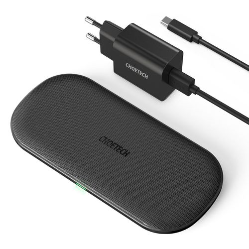 Double Chargeur Sans Fil 10w Chargeur Sans Fil Rapide 2 En 1