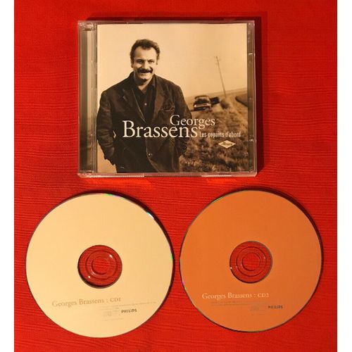 Georges Brassens Les Copains D¿Abord Compilation 1996 Très Bon État 2x Cd