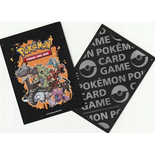 2 Sleeves Pokemon - Tyranocif 2010/ Pokemon Card Game -