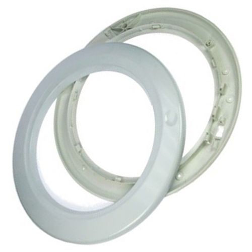 Cadre extérieur + intérieur de hublot d'origine Lave-linge (C00058449 INDESIT)