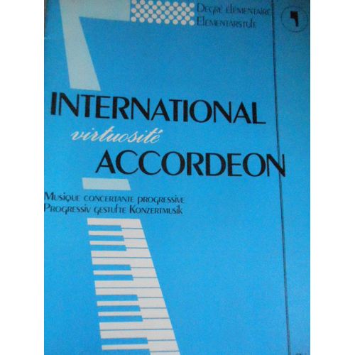 International Virtuosite Accordeon - Vol.1 Edition Helbling