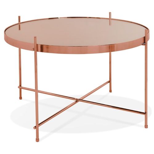 Table Basse 'kolos Medium' Couleur Cuivre