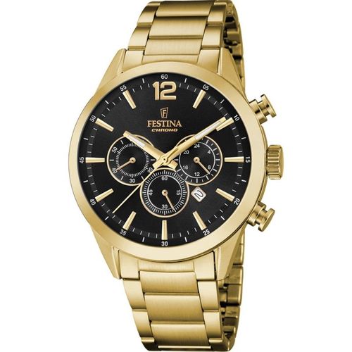 Festina Montre Chronographe Homme Acier Doré F20633/3