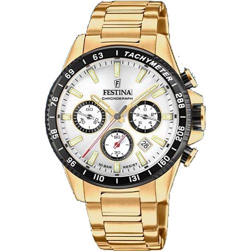 Festina Montre Chronographe Homme Acier Doré F20634/1