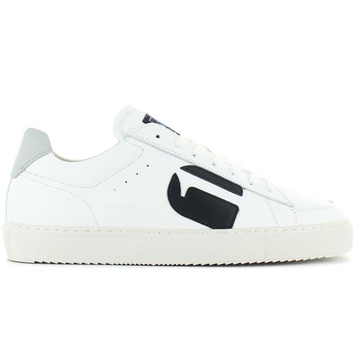 Gsstar Raw Loam Ii Pop Baskets Sneakers Chaussures Cuir Blanc 2212s006507