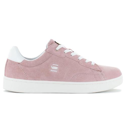 Gsstar Raw Cadet Suede Baskets Sneakers Chaussures Rose 2211s002519slpnk