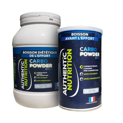 Recharge Glucidique Carbo Powder Authentic Nutirion