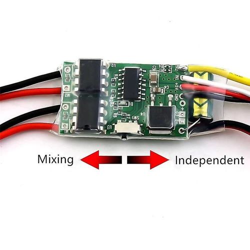 Bidirectional Brossed ESC 2S 3s Lipo 5A Contrôleur De Vitesse ESC Pour Les Modèl