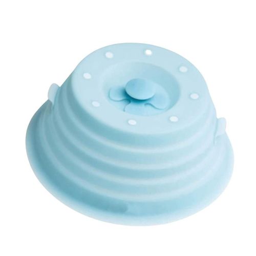 Foldable Microwave Silicone Cover in Home Kitchen Vented Collapsible Splatter Cover Food Splash Cov