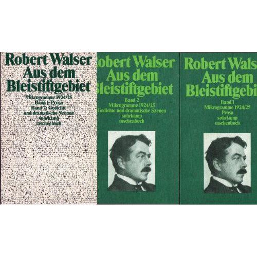 Aus Dem Bleistiftgebiet. Band 2: Mikrogramme 1924/25 / Gedichte Und Dramatische Szenen. Im Auftrag Des Robert-Walser-Archivs Der Carl-Seelig