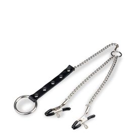 Pinces À Seins + Cockring Métal