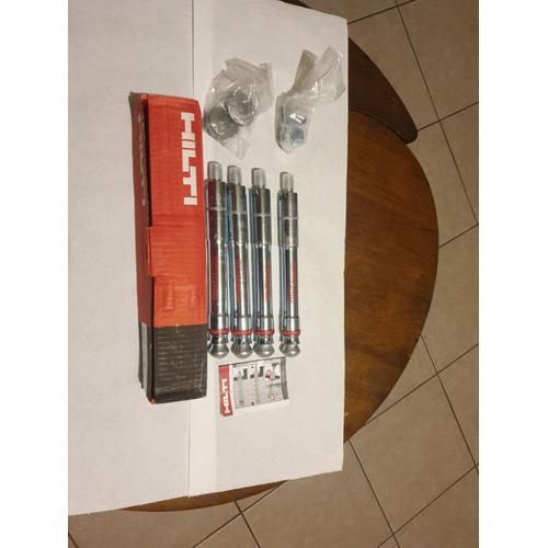 Boites chevilles de chambrage HILTI (x4)