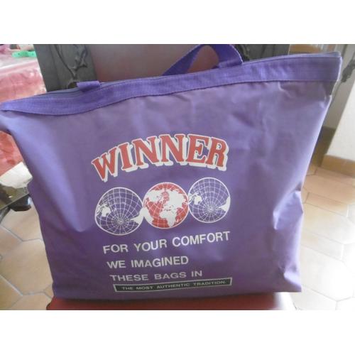 SAC CABAS NYLON "WINNER " COSMOPOLIS MAUVE