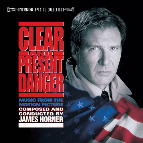 Clear And Present Danger Soundtrack - 2cd Album - James Horner - Intrada Isc 247