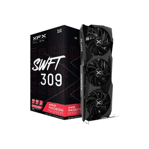 XFX Speedster SWFT309 Radeon RX 6700 XT - Carte graphique - Radeon RX 6700 XT - 12 Go GDDR6 - PCIe 4.0 x16 - HDMI, 3 x DisplayPort